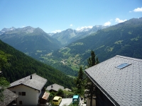 Uitzicht op Grimentz